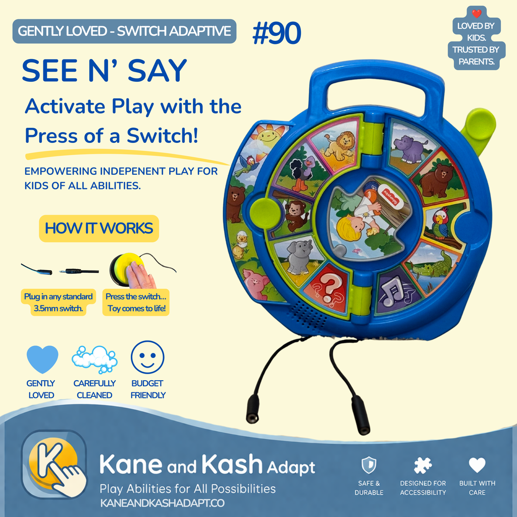 Switch Adapted See n’ Say #90- Gently Loved