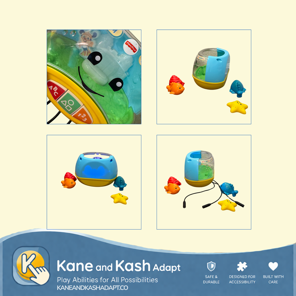 Switch Adapted Magic Learning Fish Bowl #93- Gently Loved