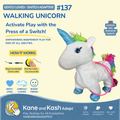 Switch Adapted Walking Unicorn #137- Gently Loved