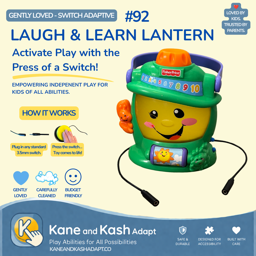 Switch Adapted Laugh & Learn Lantern #92- Gently Loved