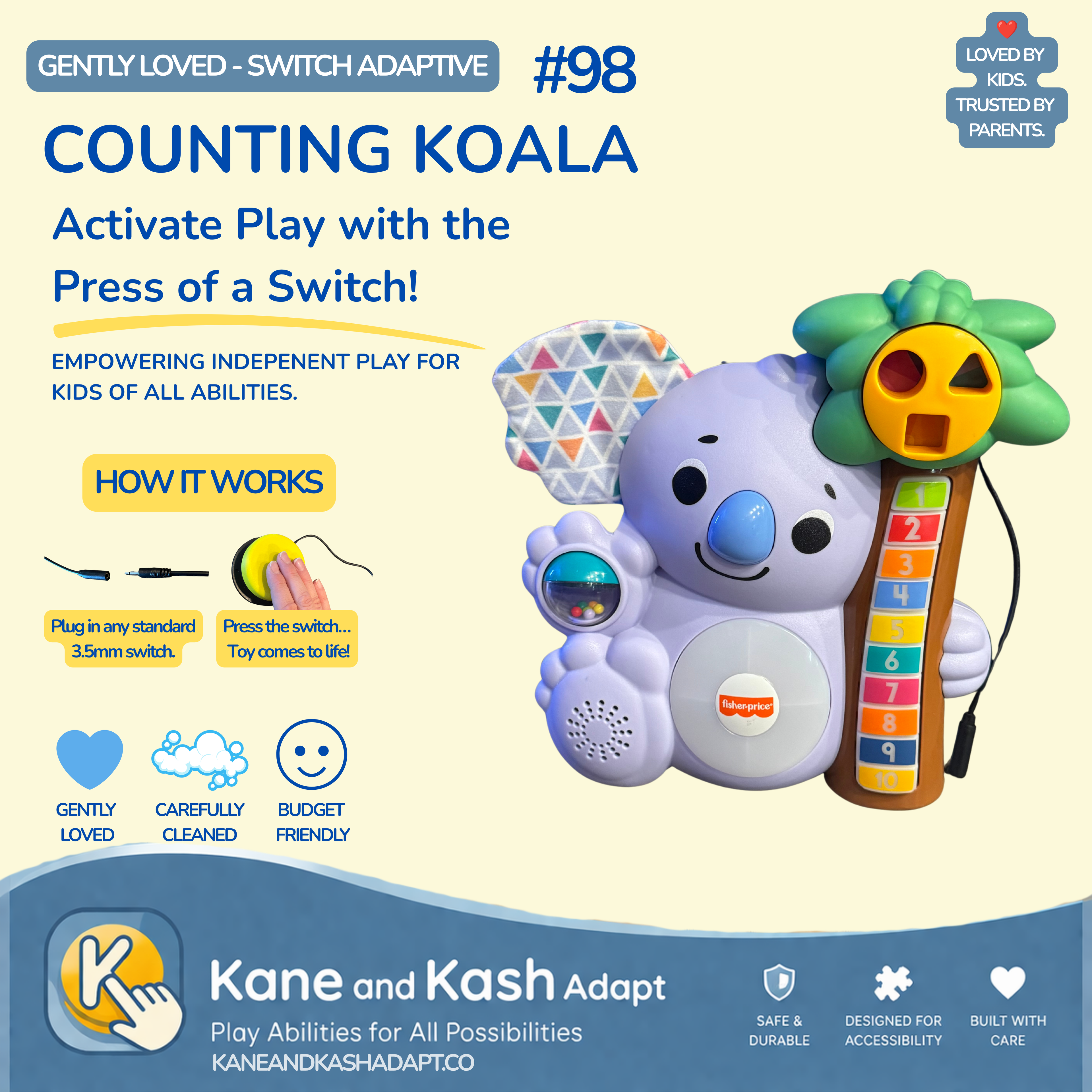 Counting Koala #98- Gently Loved