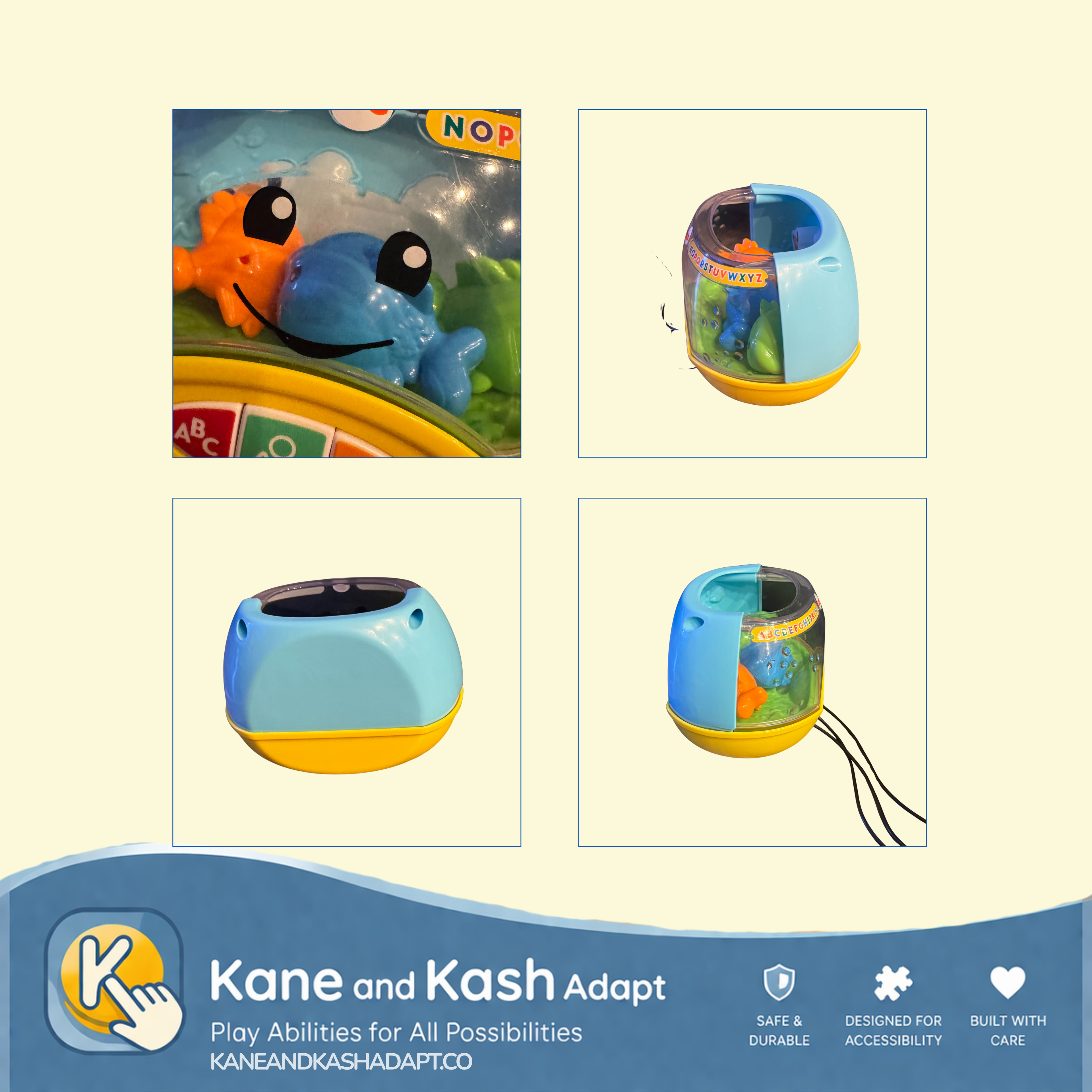 Switch Adapted Magic Learning Fish Bowl #97- Gently Loved