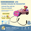 Switch Adapted Minnie Mouse RC Roadster #70- Gently Loved
