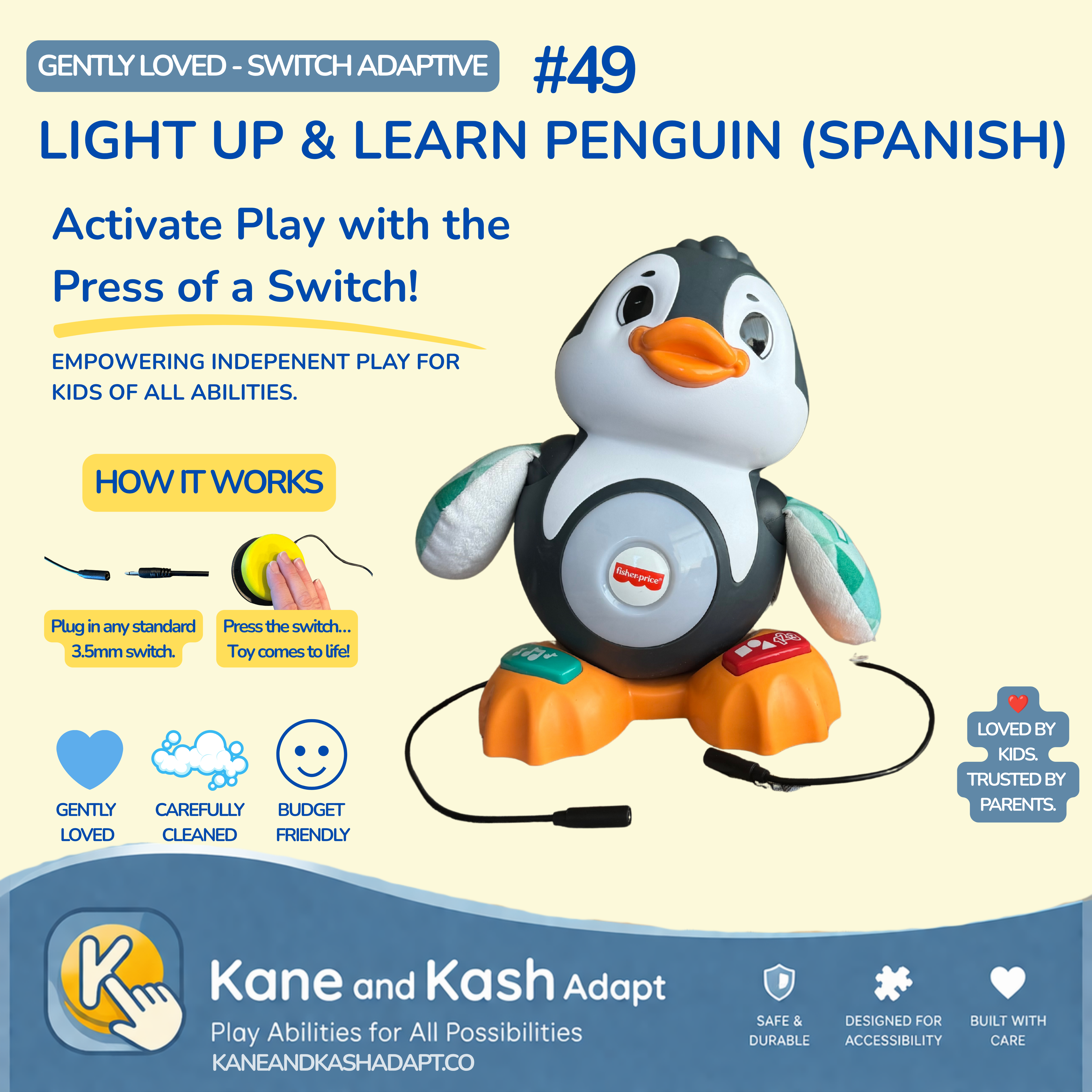Light up and Learn Penguin #49