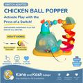 Switch Adapted Pop-A-Doodle-Doo Chicken Ball Popper- New