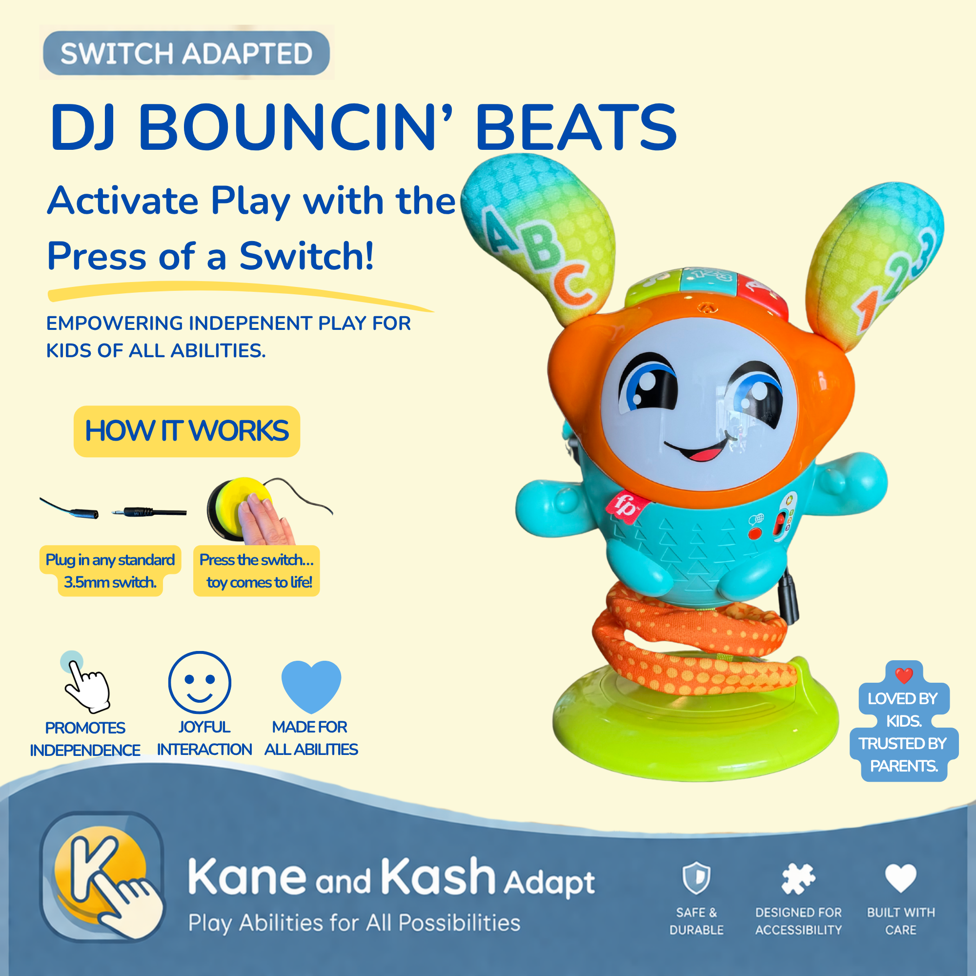 Switch Adapted DJ Bouncin’ Beats- New