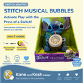 Switch Adapted Stitch Musical Bubble Machine- New