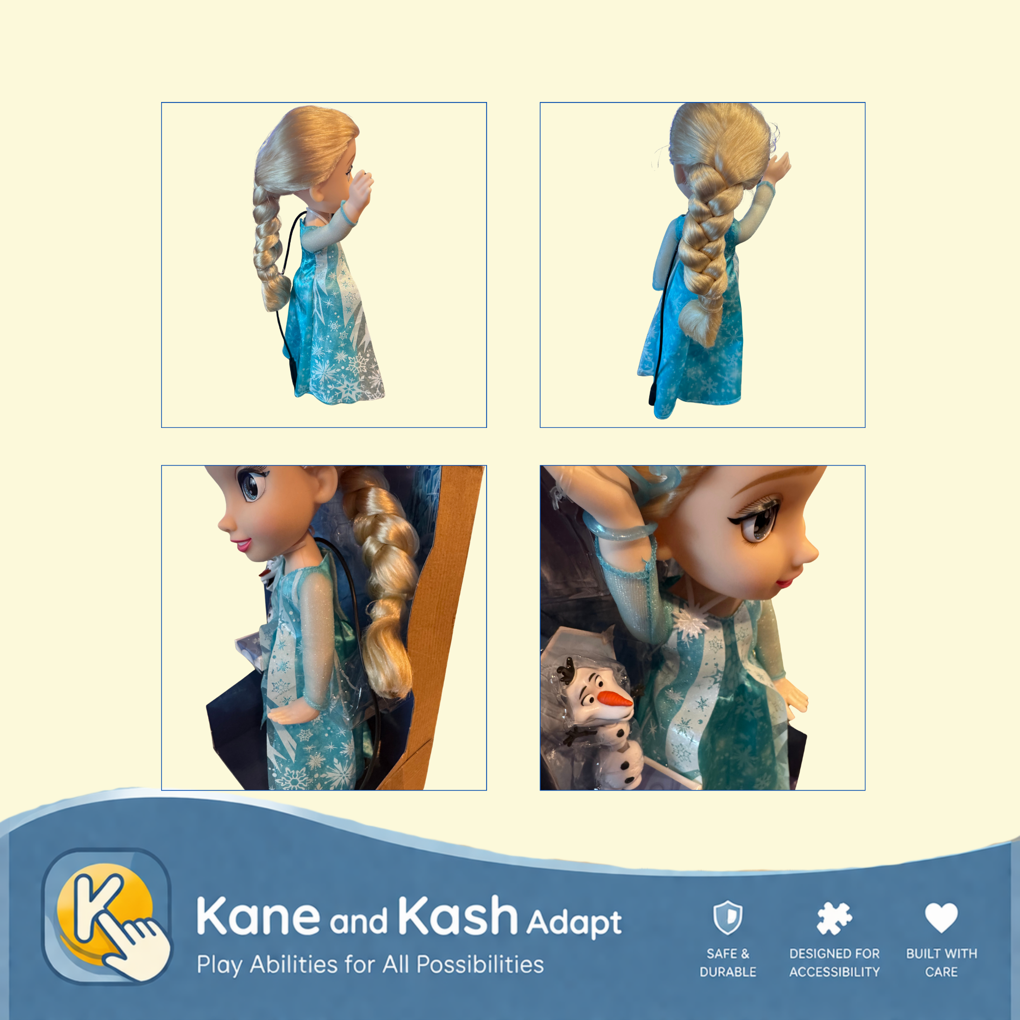Switch Adapted Singing Friend Elsa- New