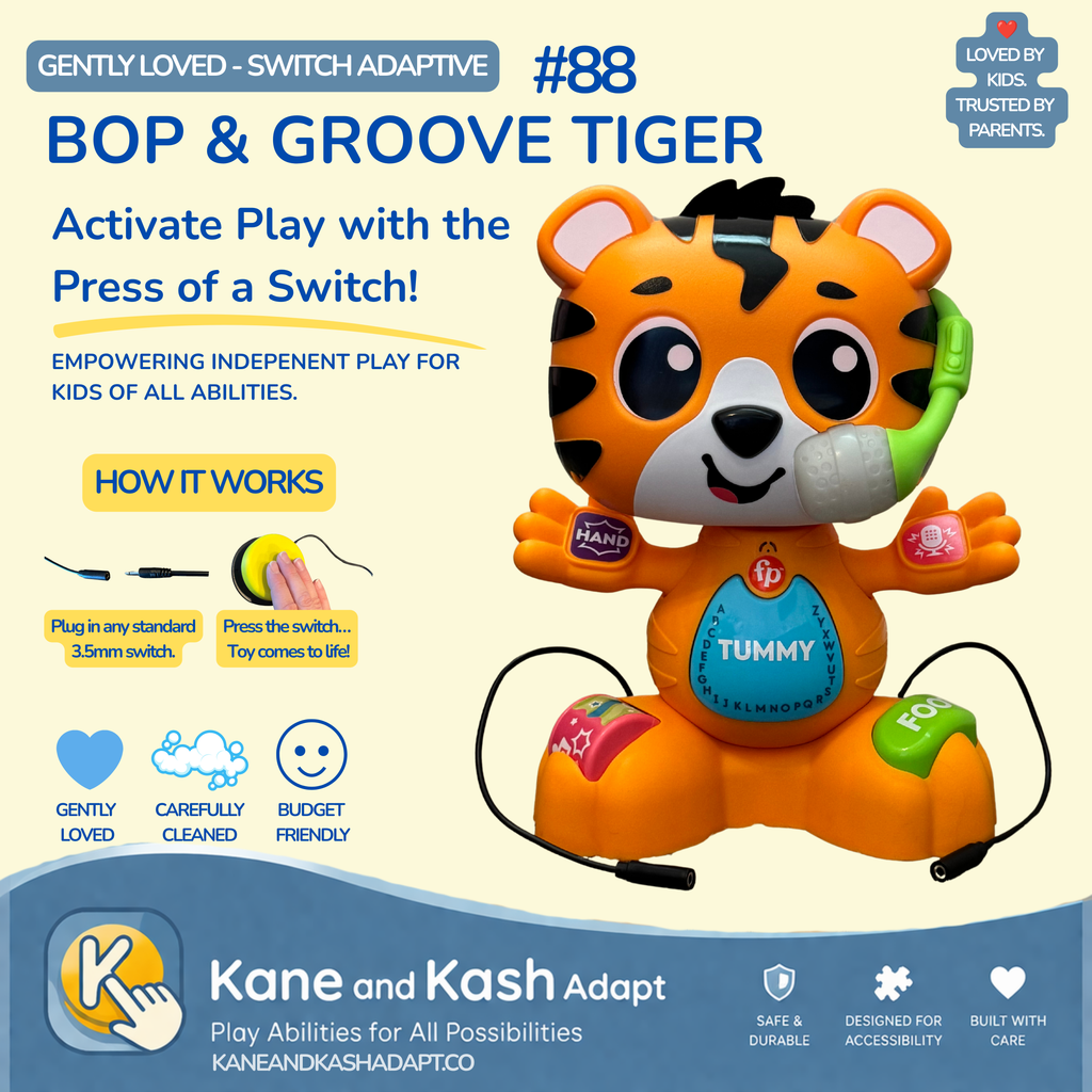 Switch Adapted Bop & Groove Tiger #88- Gently Loved