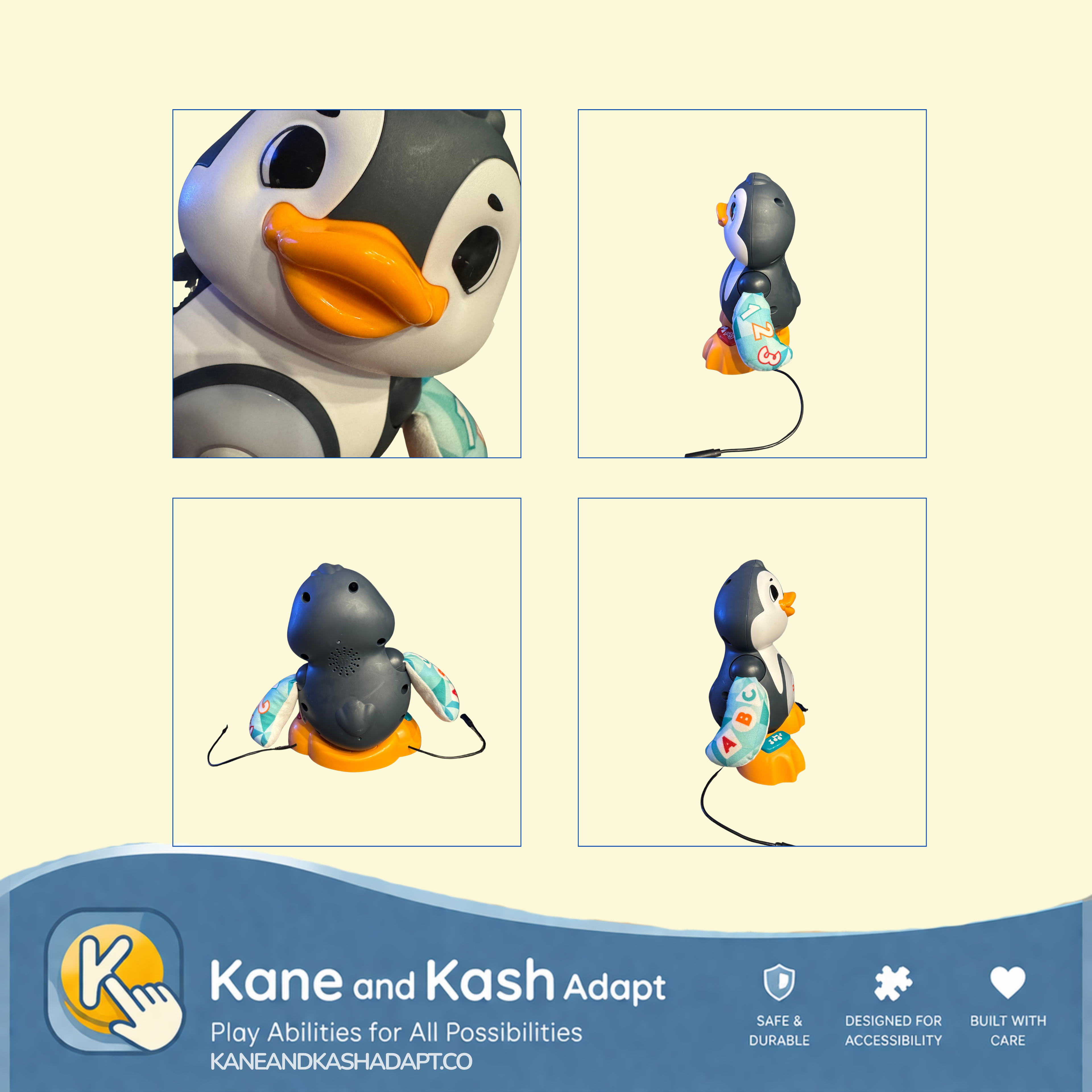 Light up and Learn Penguin #104- Gently Loved