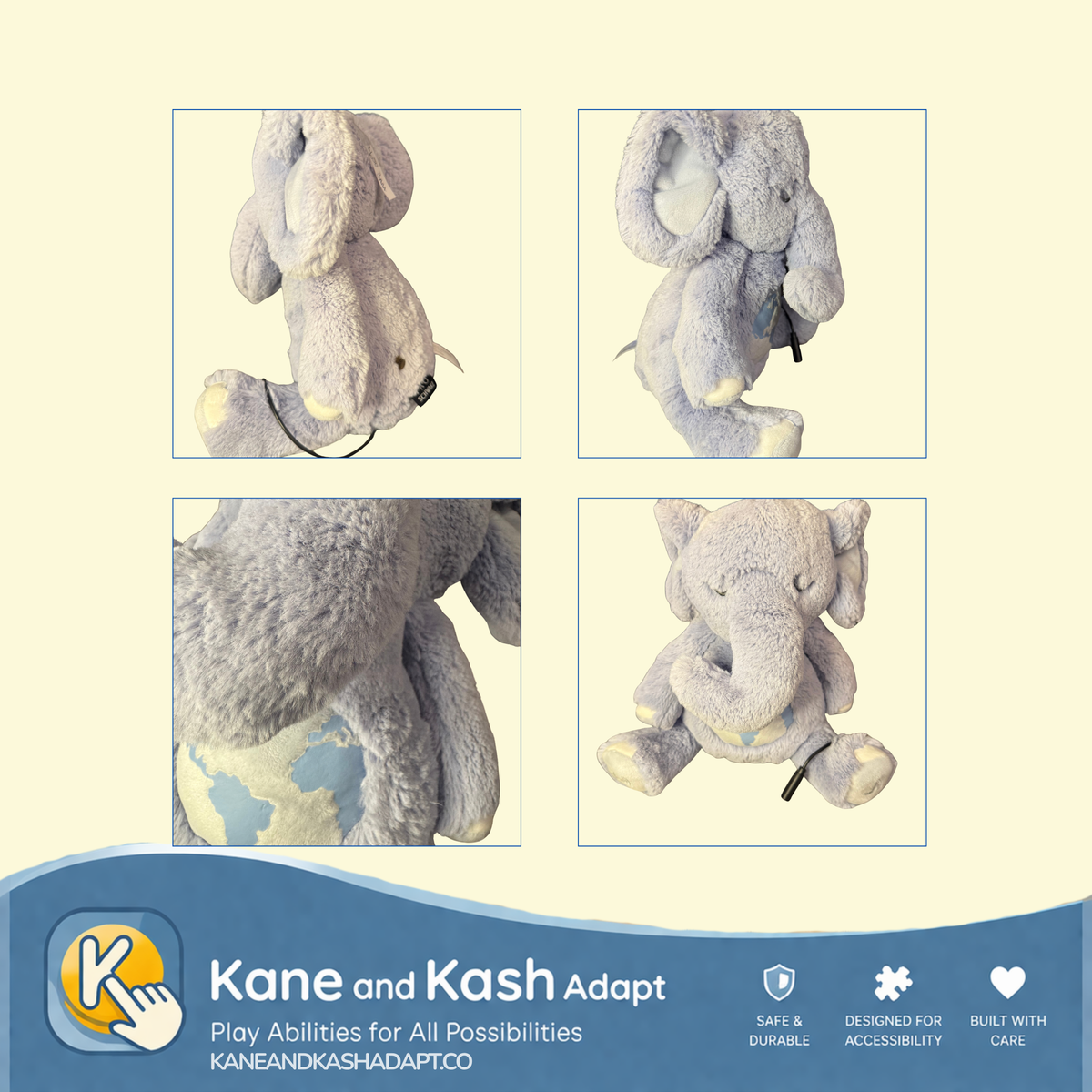 Switch Adapted Nature Sounds Elephant #131- Gently Loved