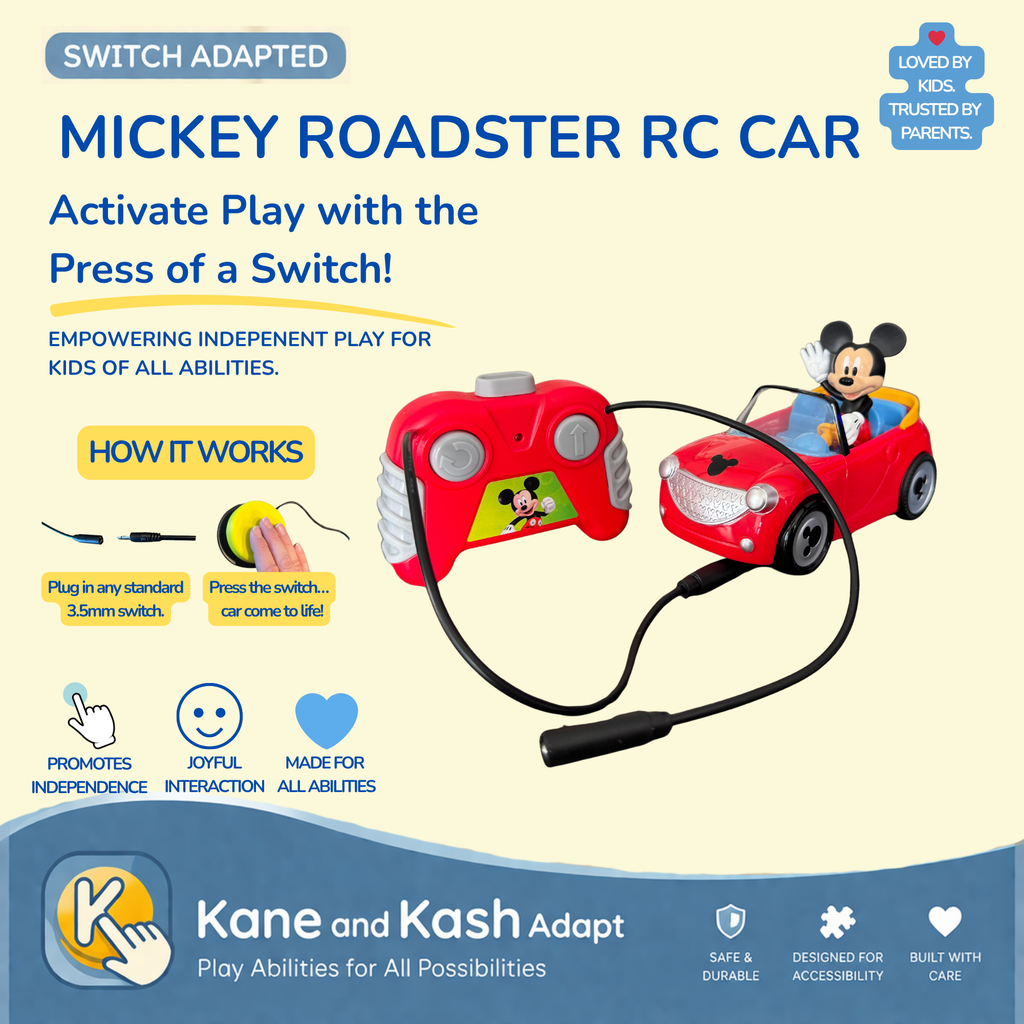 Mickey Roadster RC Car