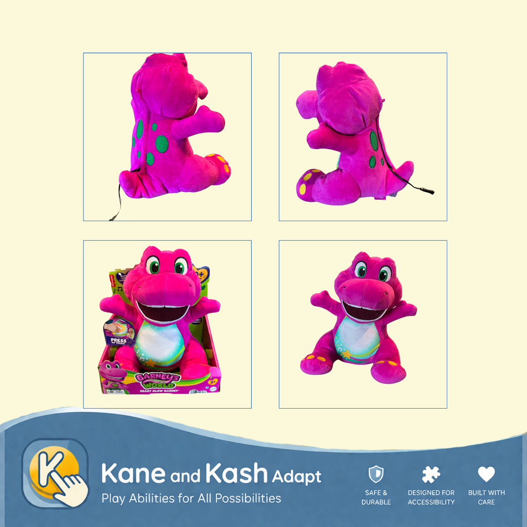 Barney Heart Plush
