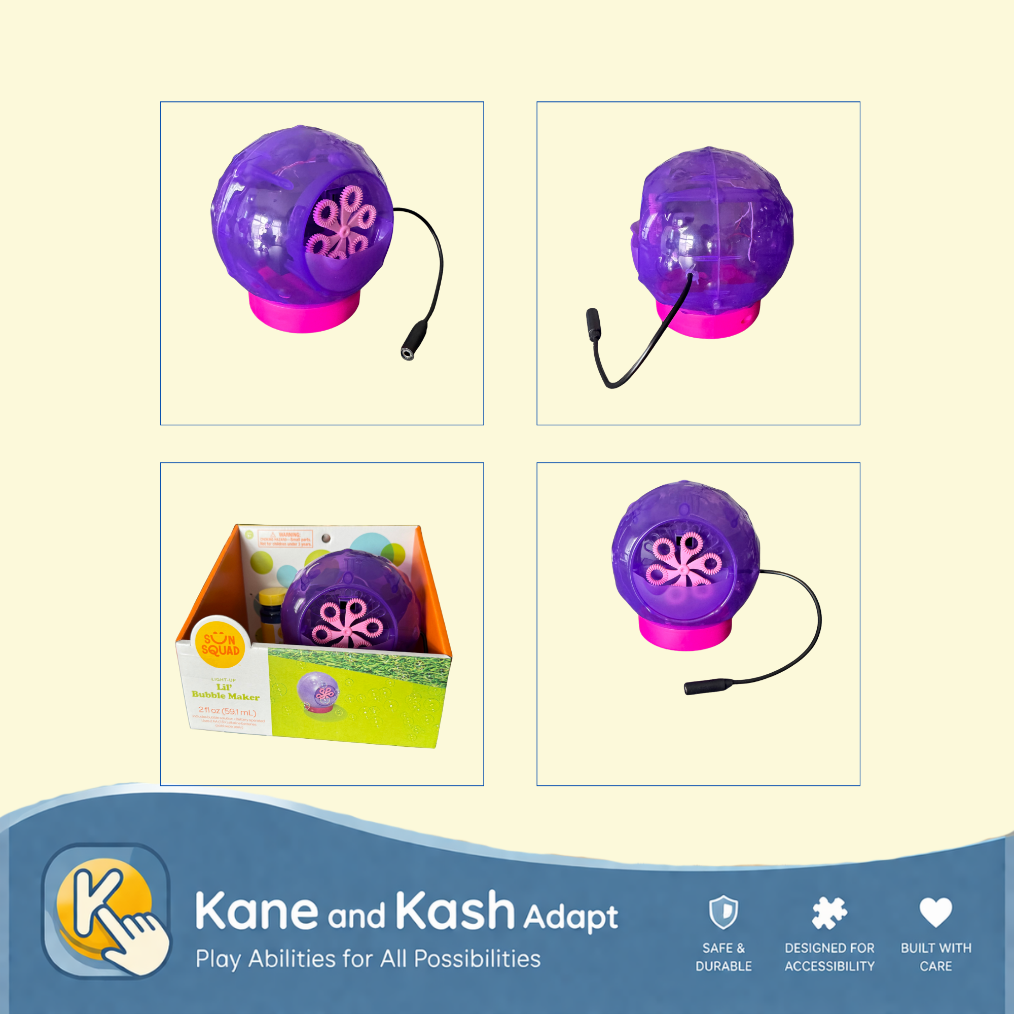 Bubble Blower - Purple