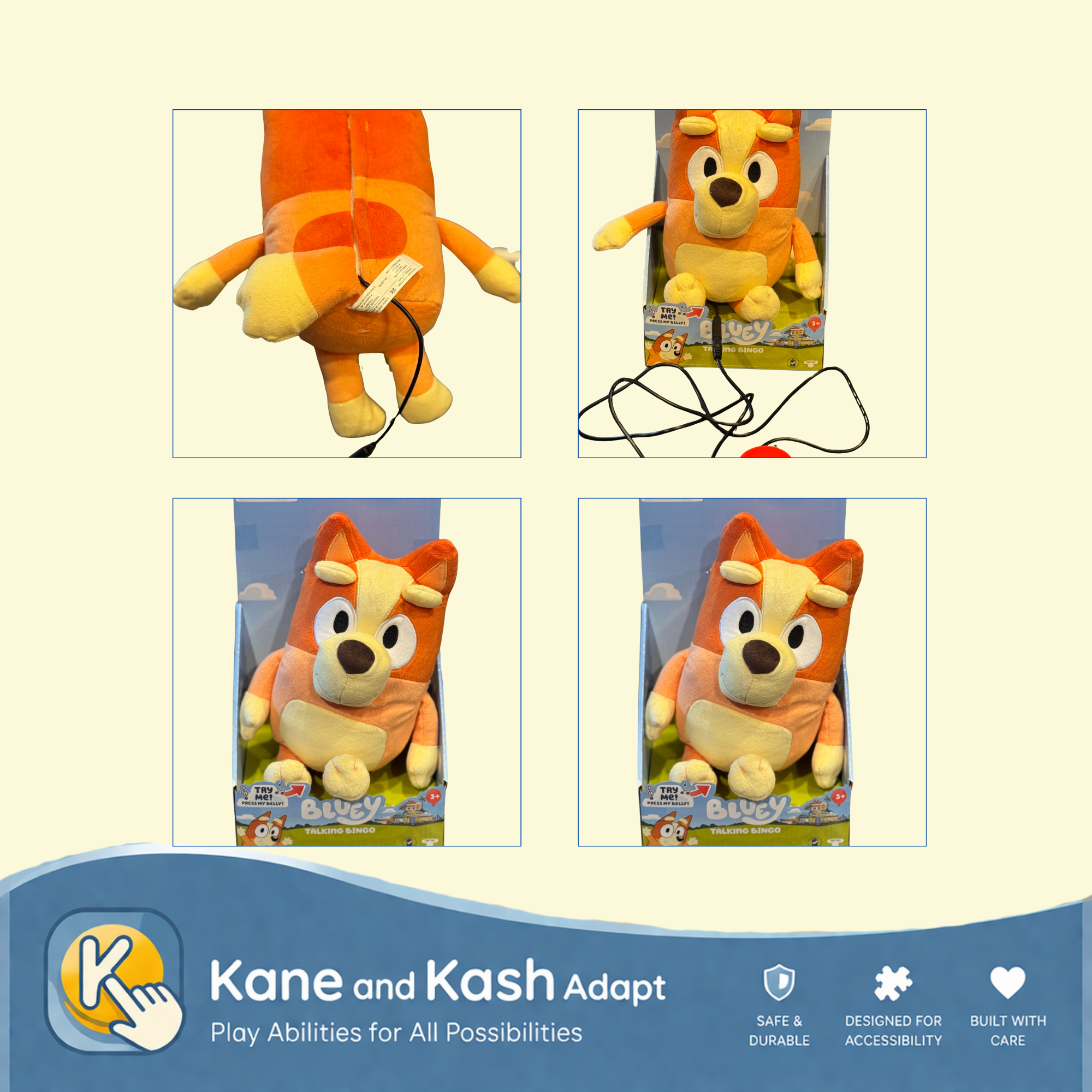 Bingo Talking Plush Doll