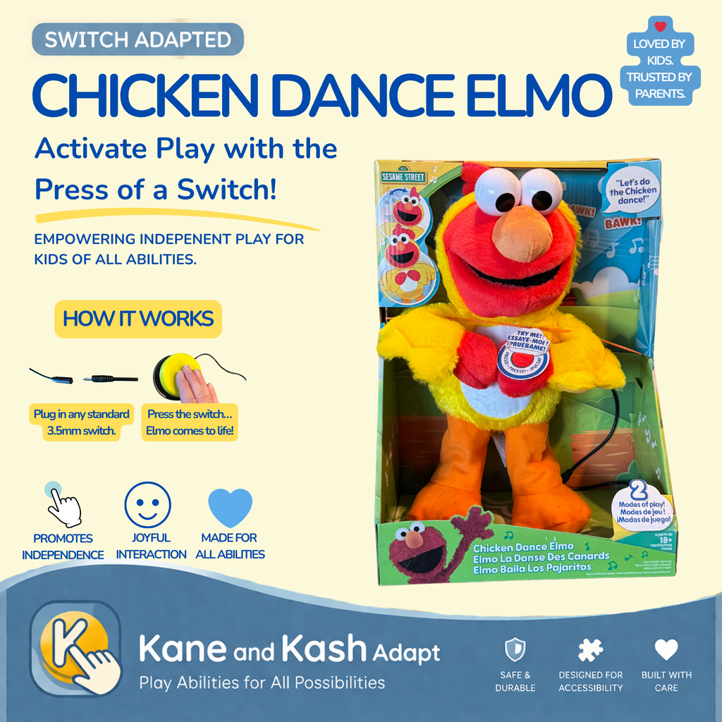 Chicken Dance Elmo Plush Doll