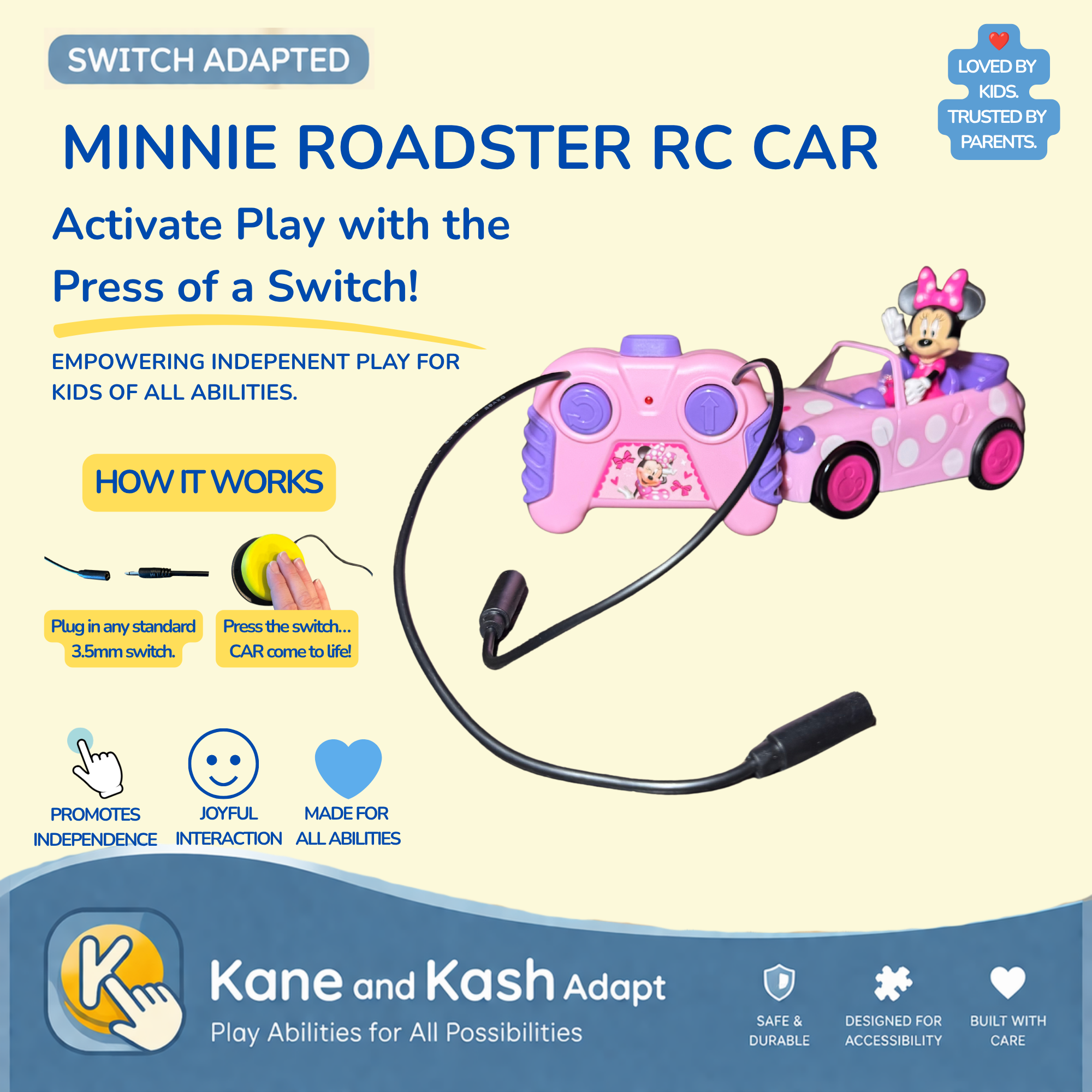 Minnie Roadster RC Car