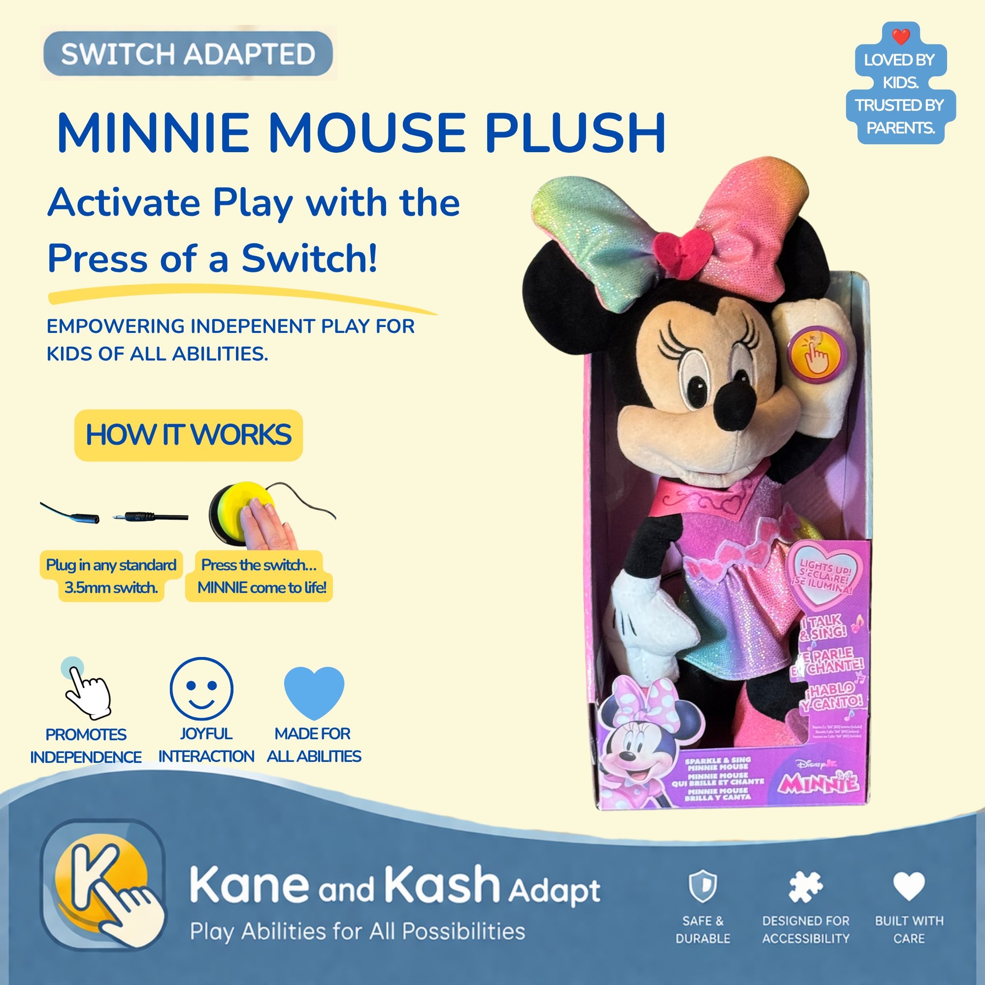Minnie Mouse Plush (Copy)