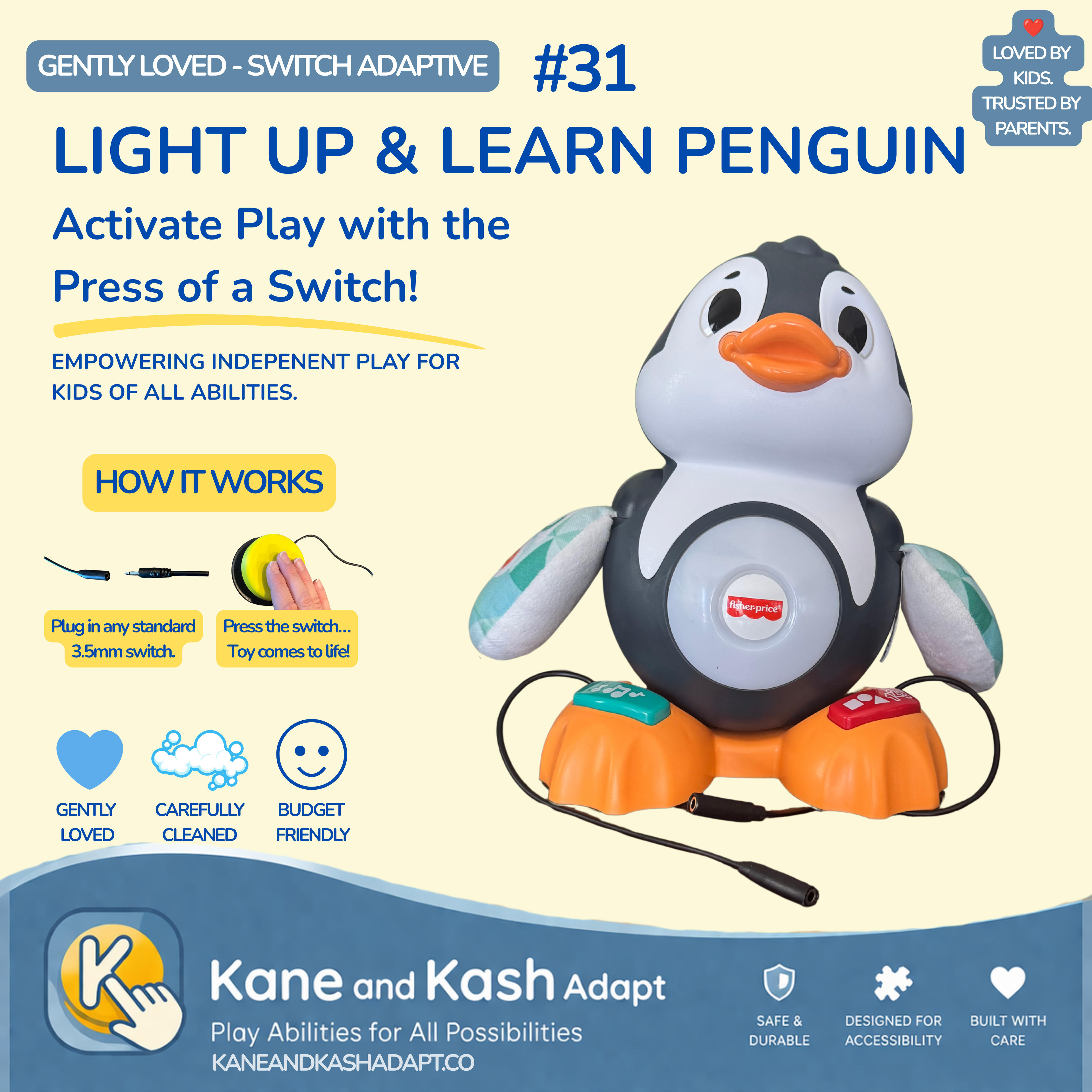 Light up and Learn Penguin #31